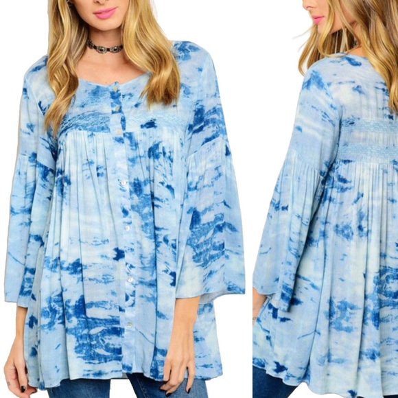 DONATION SALE (small only)  • Long Sleeve Tie Dye - Picture 8 of 8